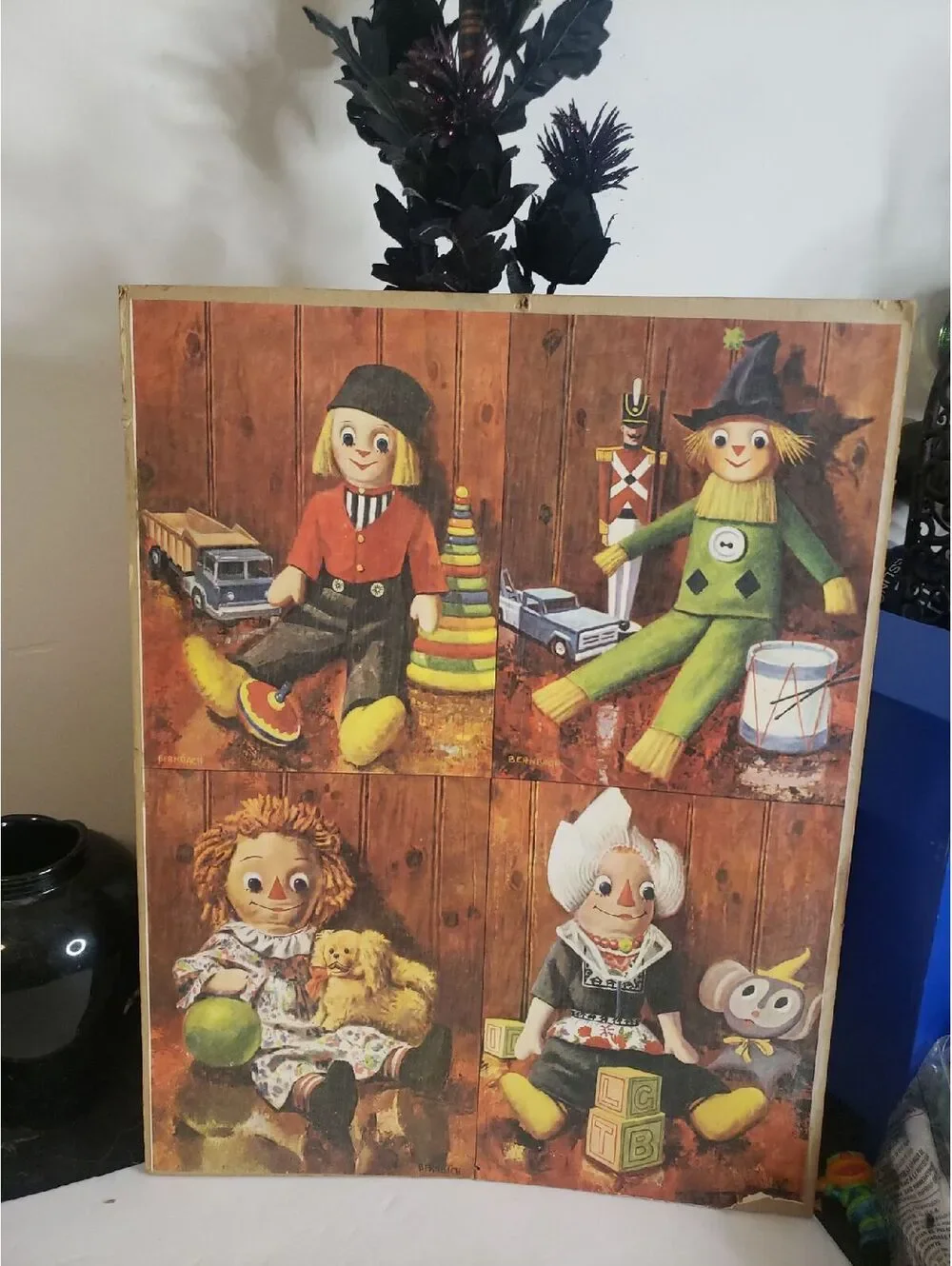 Rag Doll Poster Vintage Raggedy Andy